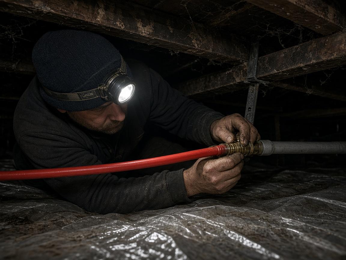 Crawl Space Poly B Replacement