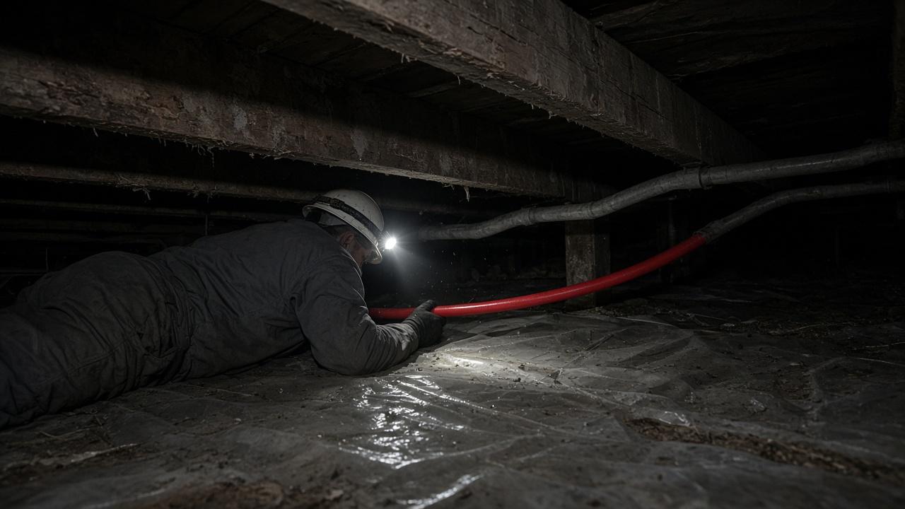 Crawl Space Poly B Replacement